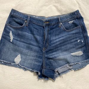 Aerie soft denim shorts